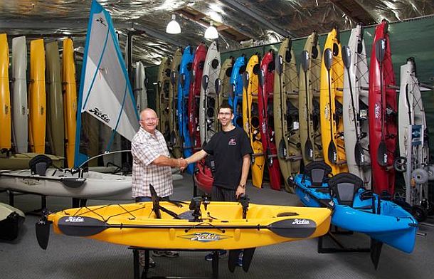 Fishing World subscriber wins Hobie!